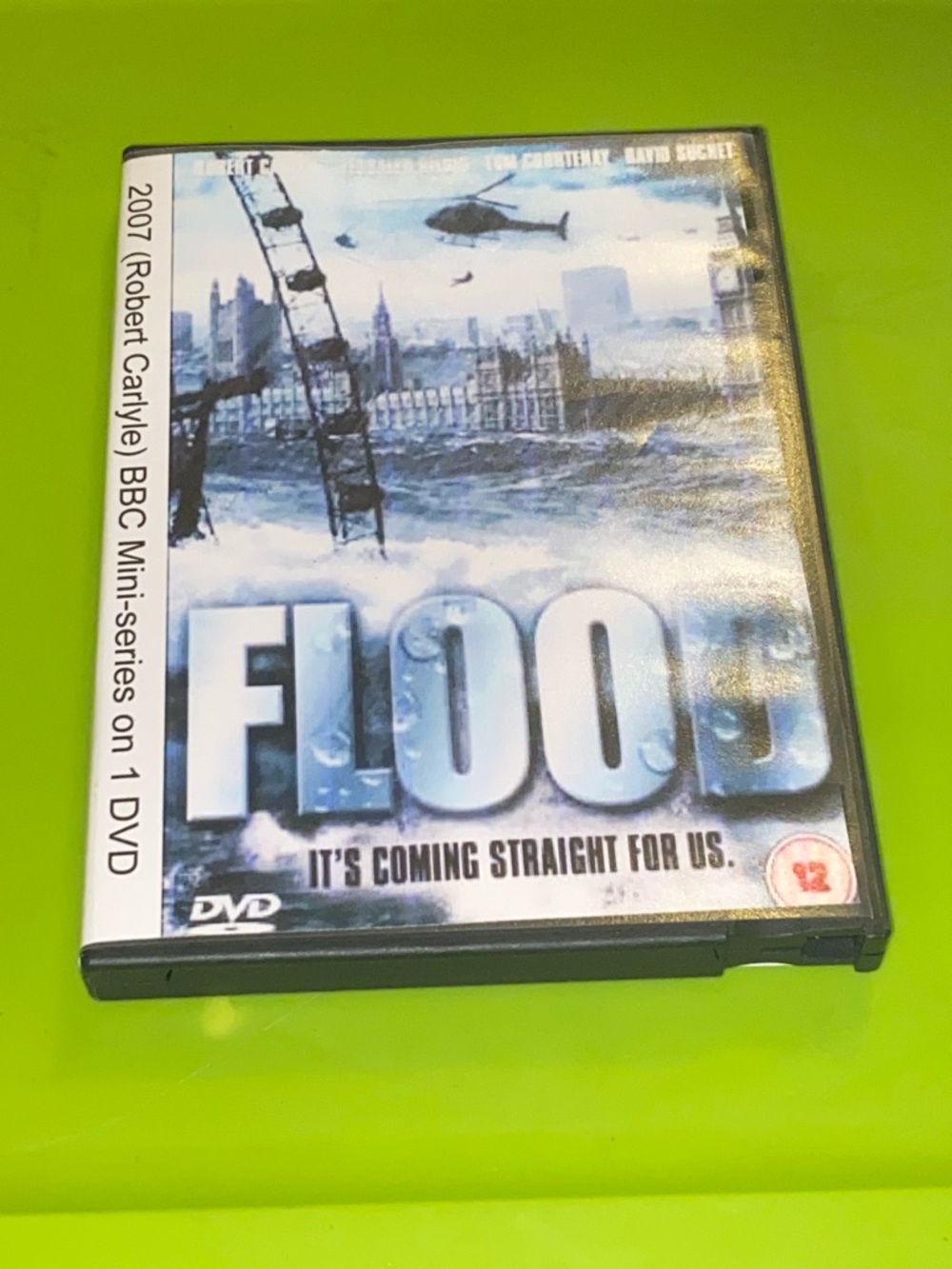 FLOOD DVD Movie — Blue and White Cover